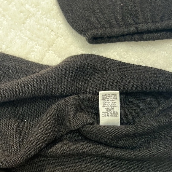 Cato black long sleeve round neck sweater with button accent size medium - Picture 7 of 7